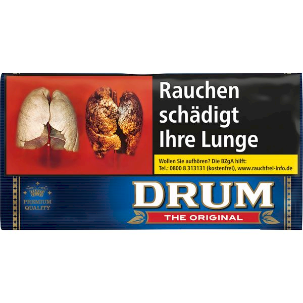 Drum Original Halfzware Pouch Drehtabak 30g Drum Original Halfzware Pouch Drehtabak 30g