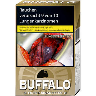 Buffalo Gold OP Zigaretten