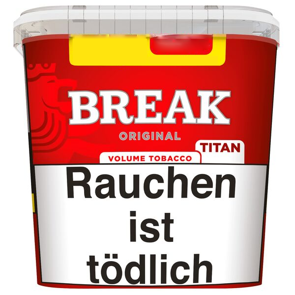 Break Original Titan Volume Tobacco 300g Break Original Titan Volume Tobacco 300g