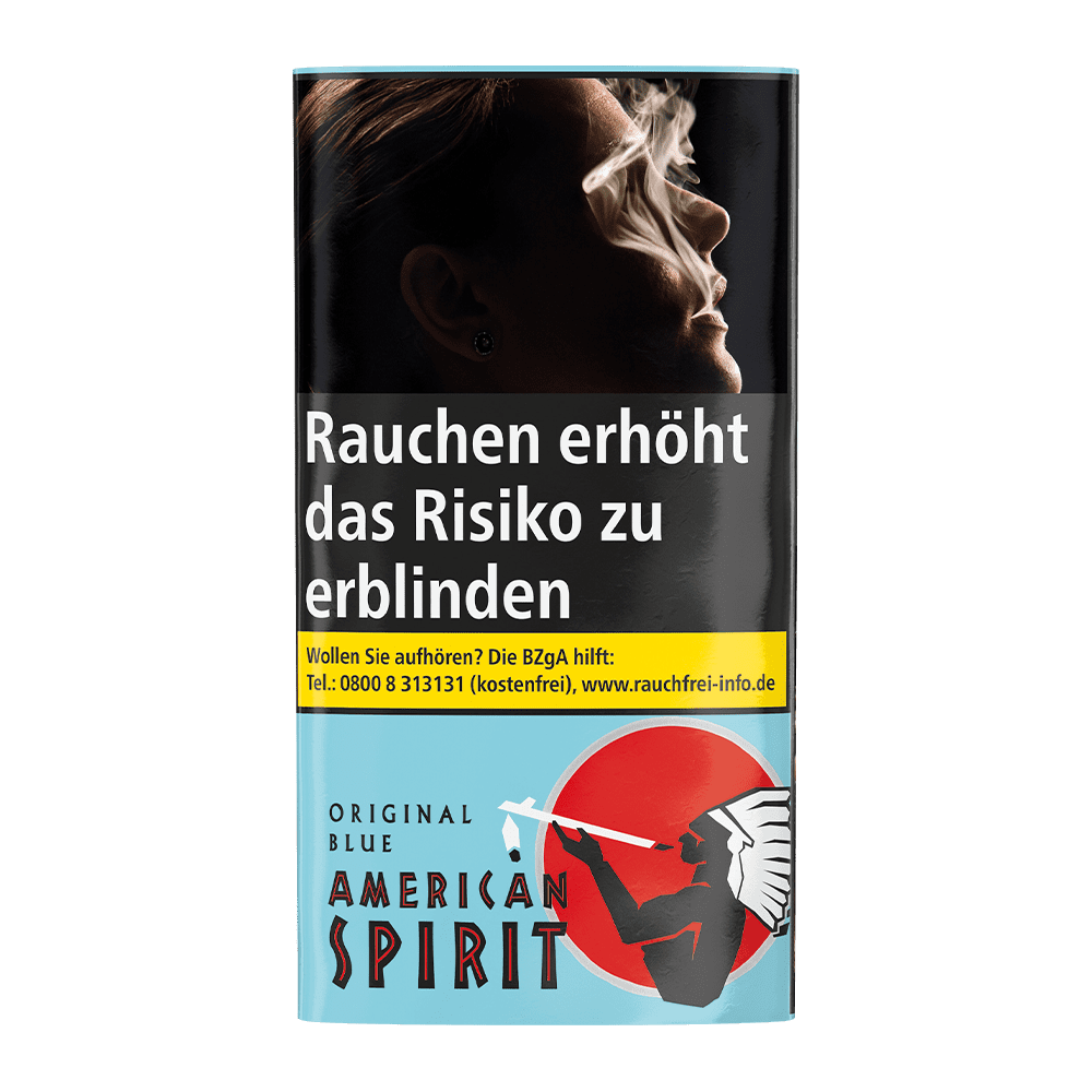 American Spirit Original Blue Pouch Drehtabak 30g American Spirit Original Blue Pouch Drehtabak 30g