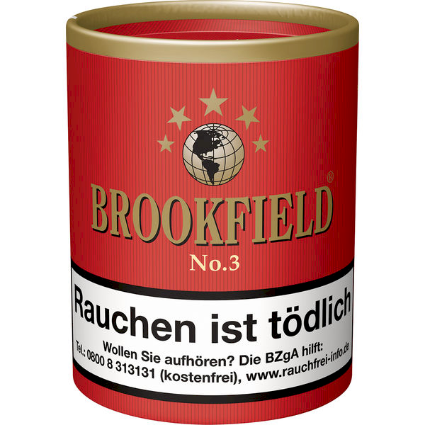Brookfield No.3 Pfeifentabak 200g Brookfield No.3 Pfeifentabak 200g