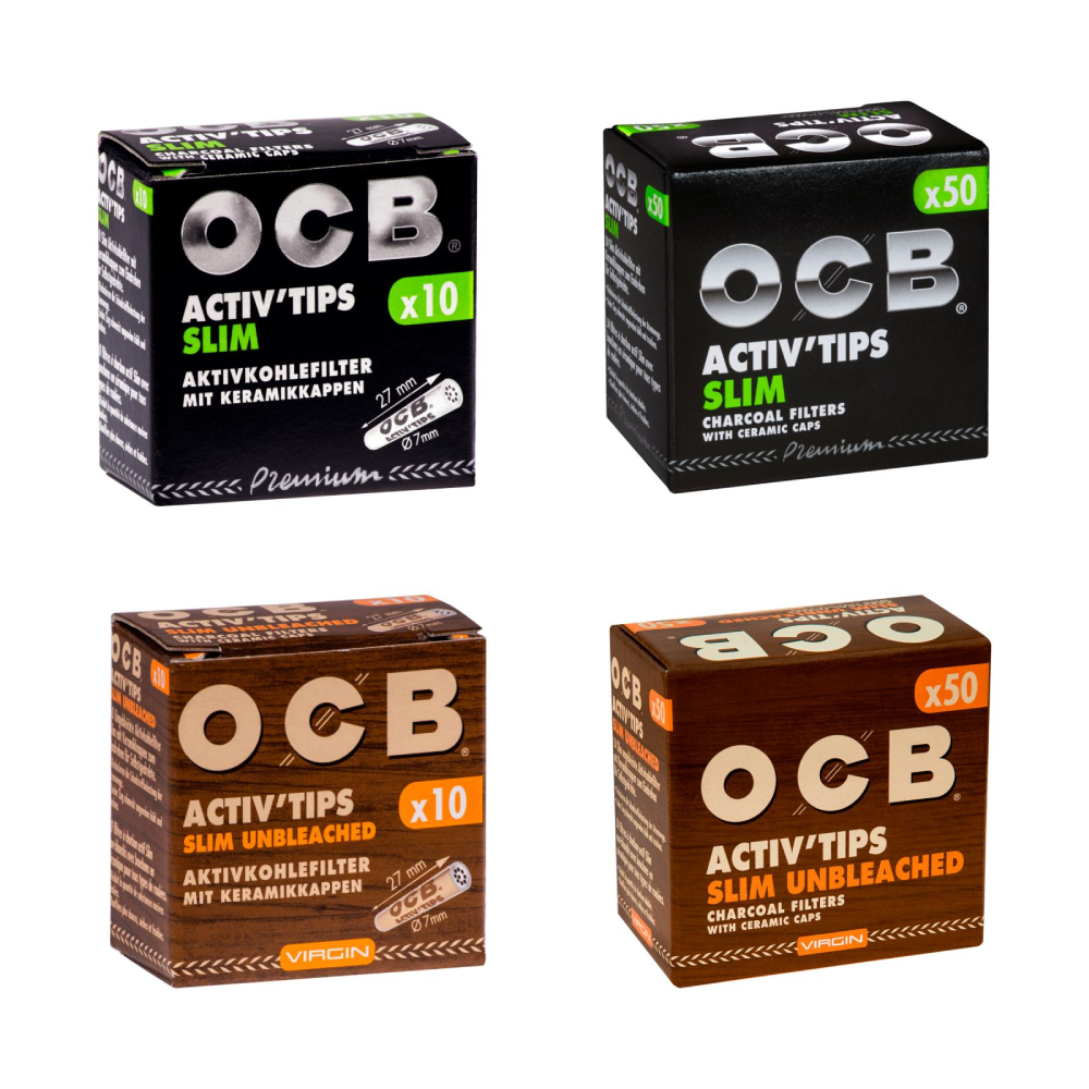OCB Activ Tips Slim 7mm OCB Activ Tips Slim 7mm