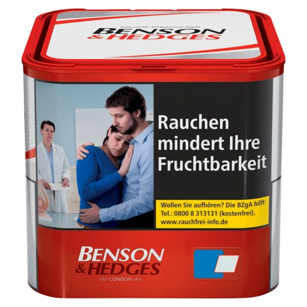 Benson & Hedges Stopf Tabak Red Dose 38g Benson & Hedges Stopf Tabak Red Dose 38g