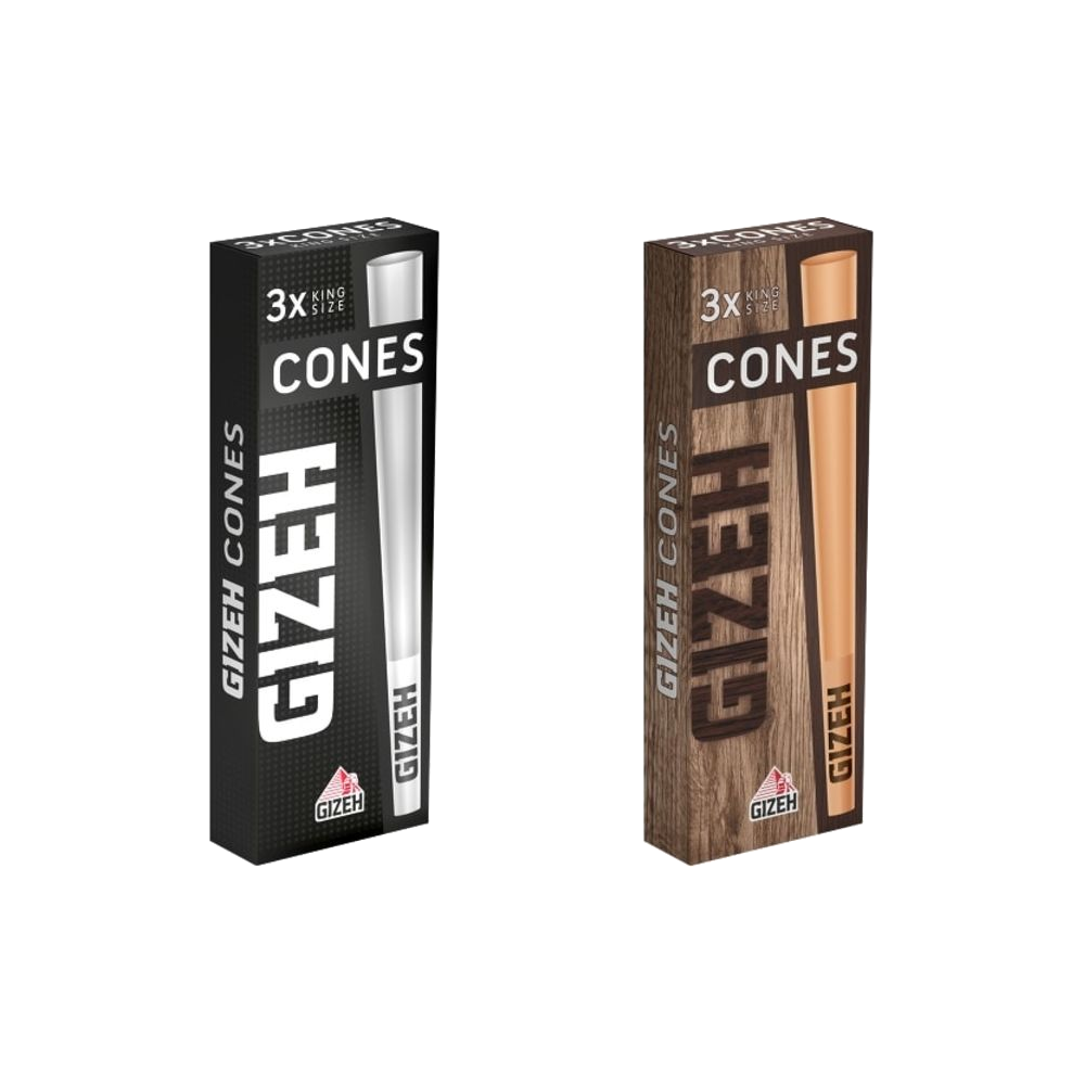 GIZEH King Size Cones + Tips