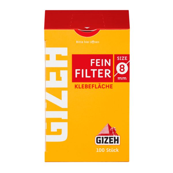 GIZEH Feinfilter 8mm GIZEH Feinfilter 8mm