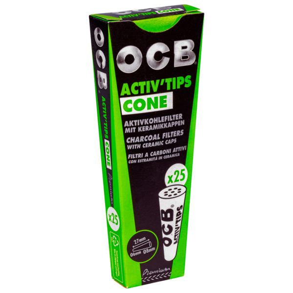 OCB Activ Tips Cone Filter