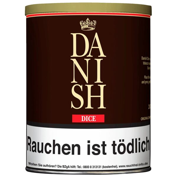 Danish Dice Pfeifentabak 200g Danish Dice Pfeifentabak 200g