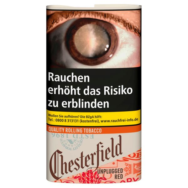 Chesterfield Unplugged Red Drehtabak 30g Chesterfield Unplugged Red Drehtabak 30g
