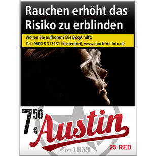 Austin Red Cigarettes XL