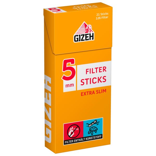 GIZEH Filter Sticks Extra Slim 5mm GIZEH Filter Sticks Extra Slim 5mm