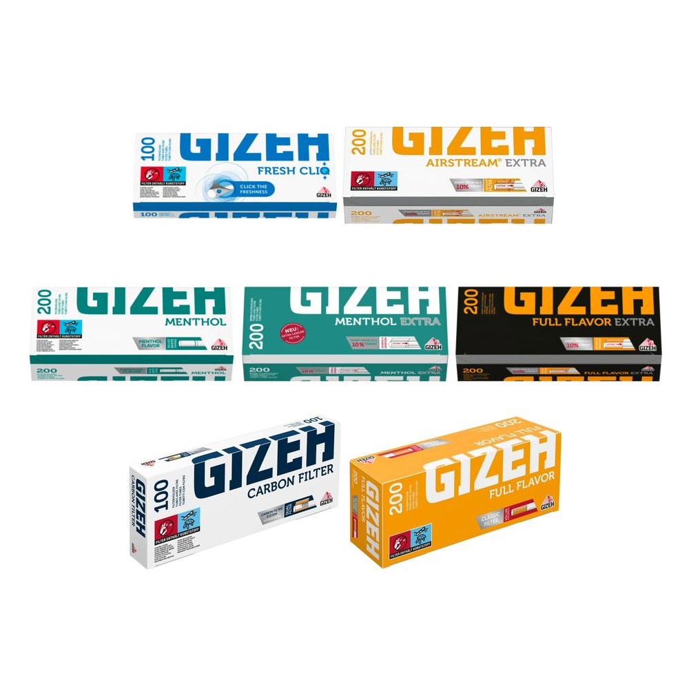 GIZEH Filter Hülsen GIZEH Filter Hülsen