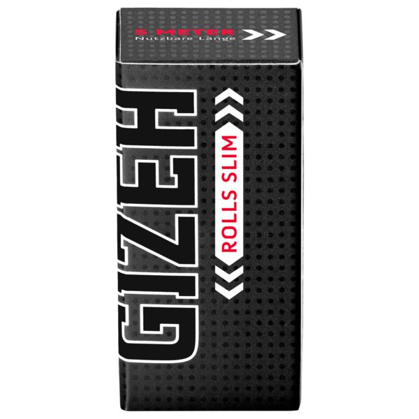 GIZEH Black Rolls Slim 5 Meter GIZEH Black Rolls Slim 5 Meter
