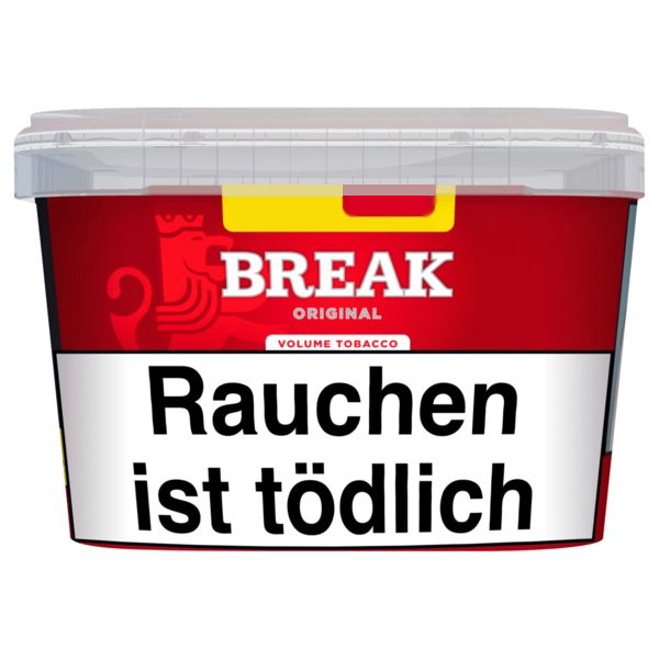 Break Original Bucket Stopftabak 135g Break Original Bucket Stopftabak 135g