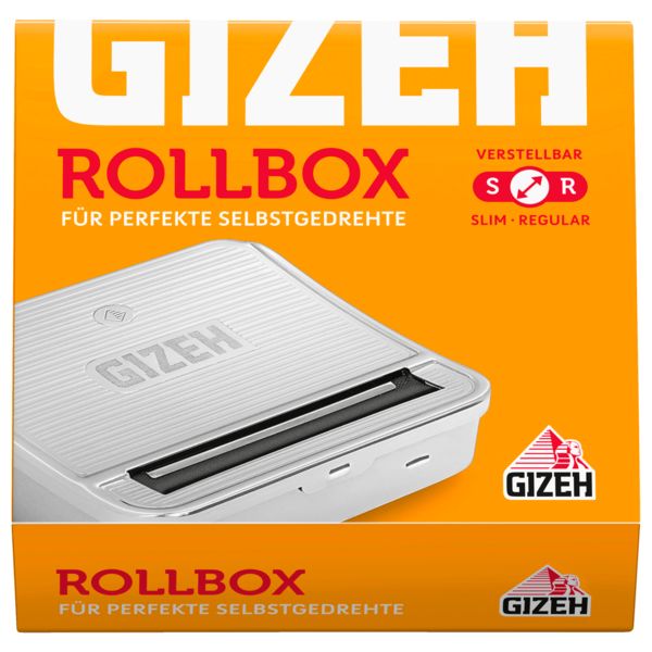 GIZEH Rollbox Drehmaschine (Regular/Slim verstellbar) GIZEH Rollbox Drehmaschine (Regular/Slim verstellbar)